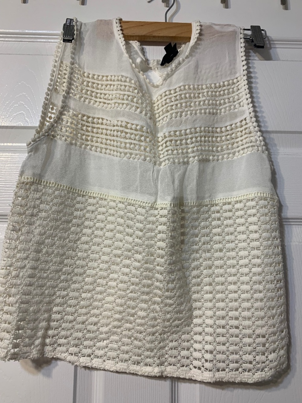 Monamie -Cream XL blouse